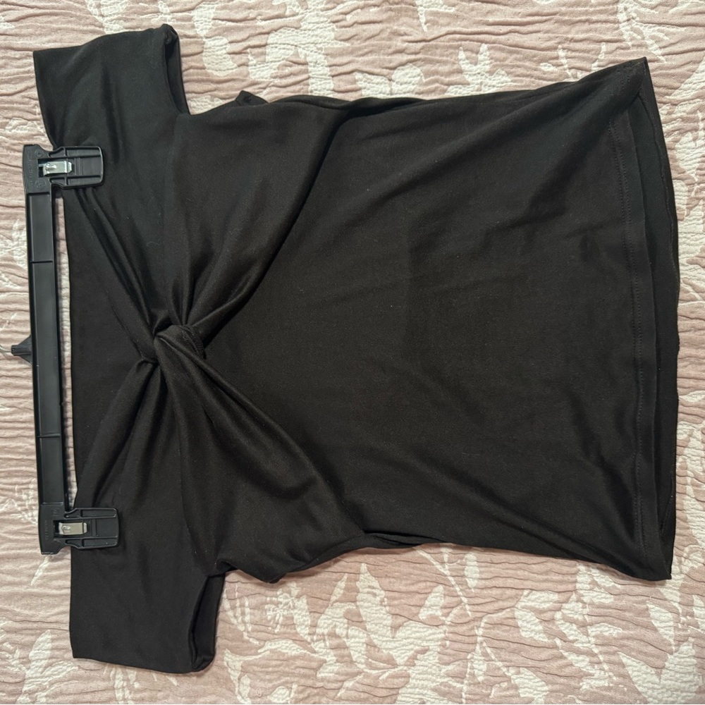 Chic Black Off-Shoulder Top